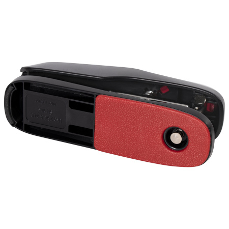 Степлер №24/6, 26/6 BRAUBERG "Extra", до 30 листов, черно-красный, 229085 - Степлеры настольные