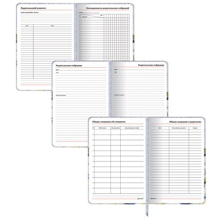 Ежедневник учителя специализированный А5 (215х145 мм) BRAUBERG, 144 л., кожзам, "Гармония", 112708 - Ежедневники с твердой обложкой