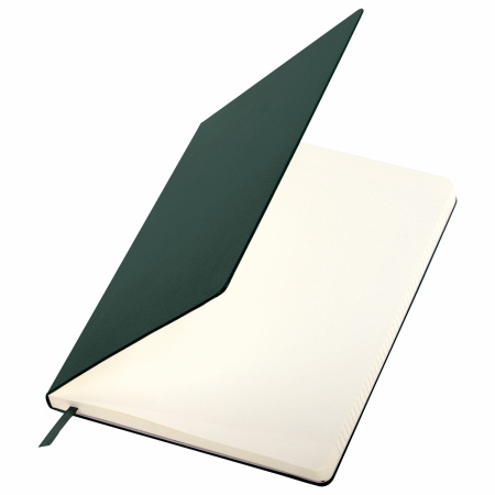 Блокнот БОЛЬШОЙ ФОРМАТ (180х250 мм) В5, BRAUBERG ULTRA, балакрон, 80 г/м2, 96 л., клетка, темно-зеленый, 113063 - Бизнес-блокноты и бизнес-тетради