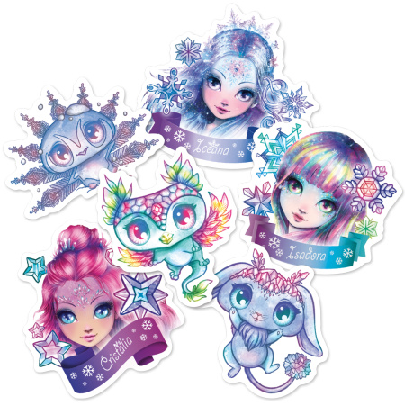 Серия Space: Набор виниловых наклеек 4, 50 шт. - Наклейки