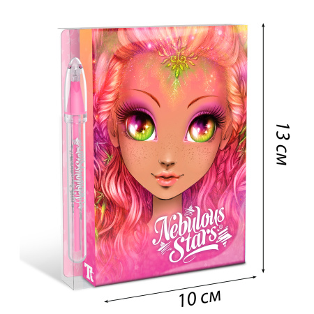 Серия: Hazelia. Канцелярский мини-набор для записей, с блокнотом, ручкой и стикерами с цветным принтом - Наборы