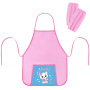 Фартук с нарукавниками для уроков труда ПИФАГОР, 1 карман, 44x55 см, "Yummy Cupcake", 271646 - Аксессуары для рисования