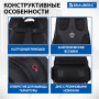 Рюкзак BRAUBERG "Relax 3", 35 л, размер 46х35х25 см, ткань, черный, 224455 - Рюкзаки с отделением для ноутбука