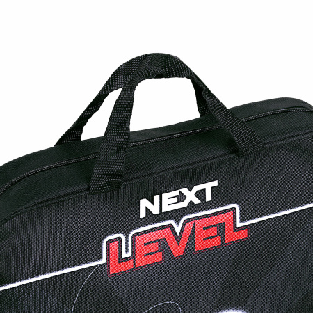 Папка на молнии с ручками BRAUBERG А4, 1 отделение, полиэстер, 80 мм, "Next level", 271483 - Папки-сумки с ручками