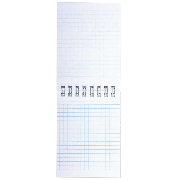 Блокнот МАЛЫЙ ФОРМАТ А7 75х105 мм, 40 л., гребень, картон, клетка, BRAUBERG, "Черный стиль", 129855 - Блокноты