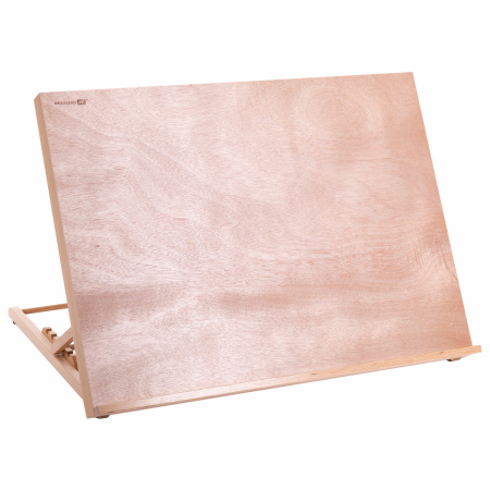 Мольберт настольный из бука А2, 65х48х47 см, регулируемый угол наклона, BRAUBERG ART CLASSIC, 192249 - Мольберты