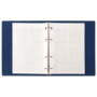 Тетрадь на кольцах А5 (180х220 мм), 80 листов, обложка ПВХ, клетка, BRAUBERG, синий, 403913 - Тетради на кольцах и сменные блоки к ним