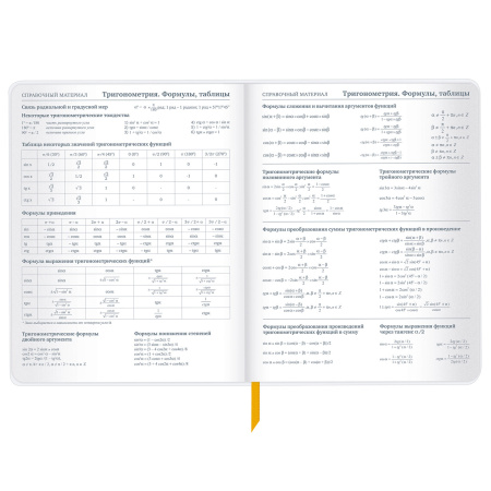 Дневник 1-11 класс 48 л., кожзам (гибкая), печать, фольга, BRAUBERG, "Mountains", 106223 - Дневники универсальные
