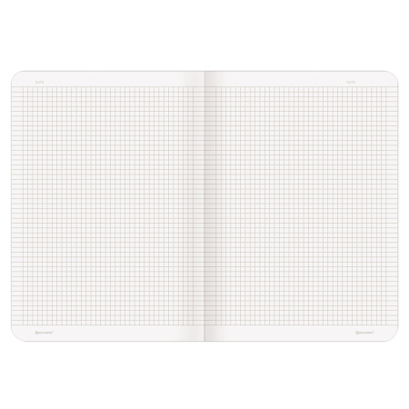 Тетрадь 48 л. в клетку обложка кожзам под рогожку, сшивка, A5 (147х210мм), БОРДОВЫЙ, BRAUBERG MOVE, 403844 - Тетради 40-48 листов