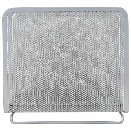 Подставка для сортировки писем и бумаг 5-ти секционная BRAUBERG "Germanium", 195х365х205 мм, серебро, 237969 - Лотки и подставки секционные