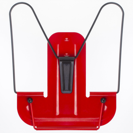 Подставка для книг красная металлическая ЮНЛАНДИЯ ПРЕМИУМ, европодвес, 237822 - Подставки для книг