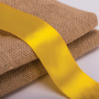 Лента атласная ширина 50 мм, длина 23 м, желтая, BRAUBERG, 591525 - Ленты для декора, рукоделия и упаковки подарков