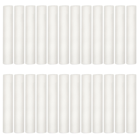 Мел белый мягкое письмо, набор 24 шт., круглый, BRAUBERG, 227439 - Мелки