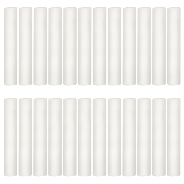 Мел белый мягкое письмо, набор 24 шт., круглый, BRAUBERG, 227439 - Мелки