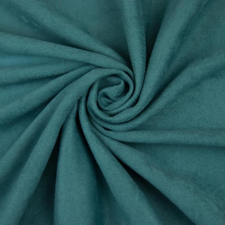 Двусторонняя (искусственная) замша цвет морской волны, 30*70 см, плотность 330 гр