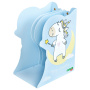 Подставка-держатель для книг и учебников фигурная BRAUBERG KIDS "Unicorn" раздвижная, металлическая, 238069 - Подставки для книг
