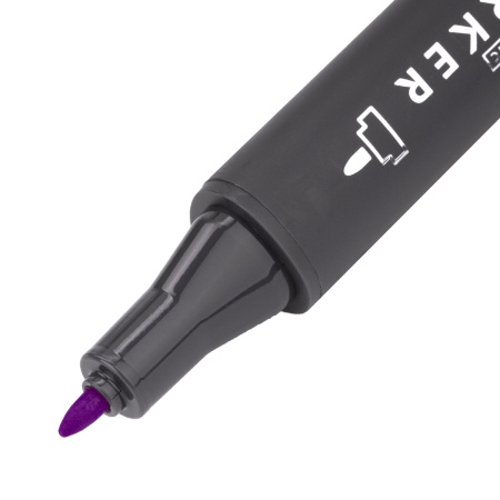 Маркер для скетчинга двусторонний 1 мм - 6 мм BRAUBERG ART CLASSIC, ПАСТЕЛЬНЫЙ ФИОЛЕТОВЫЙ (R703), 151871 - Скетчмаркеры поштучно