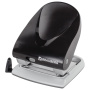 Дырокол BRAUBERG "G-Line", до 40 листов, черный, 224341 - Дыроколы настольные