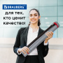 Тубус для чертежей телескопический, длина 64-100 см, формат А0, диаметр 8,5 см, с ремнем, серый, BRAUBERG, 271257 - Тубусы для чертежей