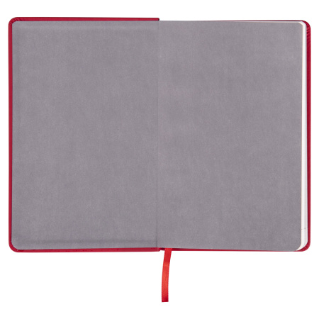 Ежедневник датированный 2024 А5 138x213 мм, BRAUBERG "Original", под кожу, бордо/серый, 114941 - Ежедневники с покрытием "под кожу и ткань"