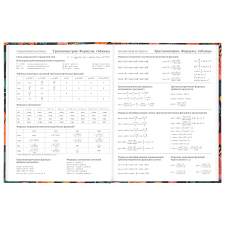 Дневник 5-11 класс 48 л., твердый, BRAUBERG, выборочный лак, с подсказом, "Цветы", 106410 - Дневники для старших классов
