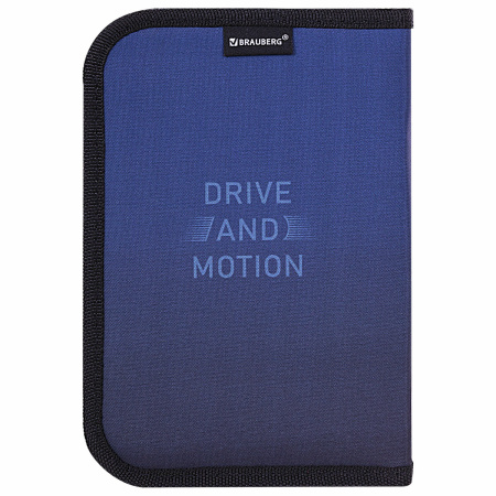 Пенал BRAUBERG с наполнением, 1 отделение, 1 откидная планка, 24 предмета, 21х14 см, "Sport car", 271527 - Пеналы с наполнением