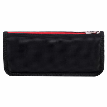 Пенал мягкий ЮНЛАНДИЯ, 2 отделения, полиэстер, "Cool vibes", черный, 21х9х6 см, 271573 - Пеналы мягкие