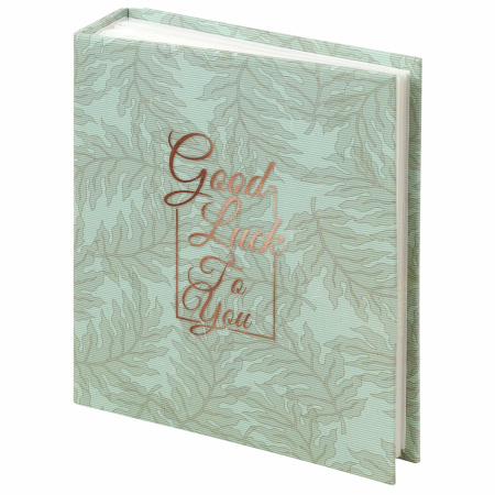 Фотоальбом BRAUBERG "Папоротник" на 200 фото 10х15 см, твердая обложка, термосварка, 391171 - Фотоальбомы