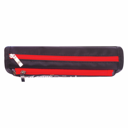 Пенал ЮНЛАНДИЯ для мальчиков, 2 отделения, мягкий, "Машина", черный, 21х6х9 см, 228982 - Пеналы мягкие