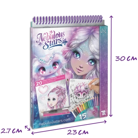 Серия Estrelia: Раскраска для девочек - Наборы для рисования
