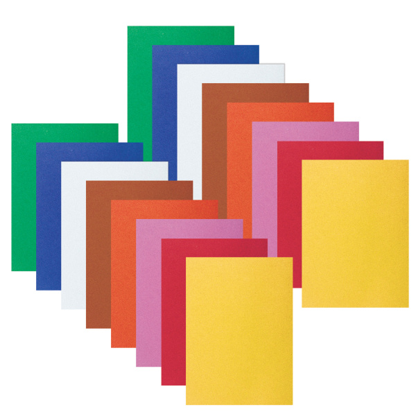 Цветная бумага МАЛОГО ФОРМАТА, А5, БАРХАТНАЯ, 16 листов 8 цветов, 110 г/м2, ЮНЛАНДИЯ, "НА ПОЛЯНКЕ", 128968 - Цветная бумага