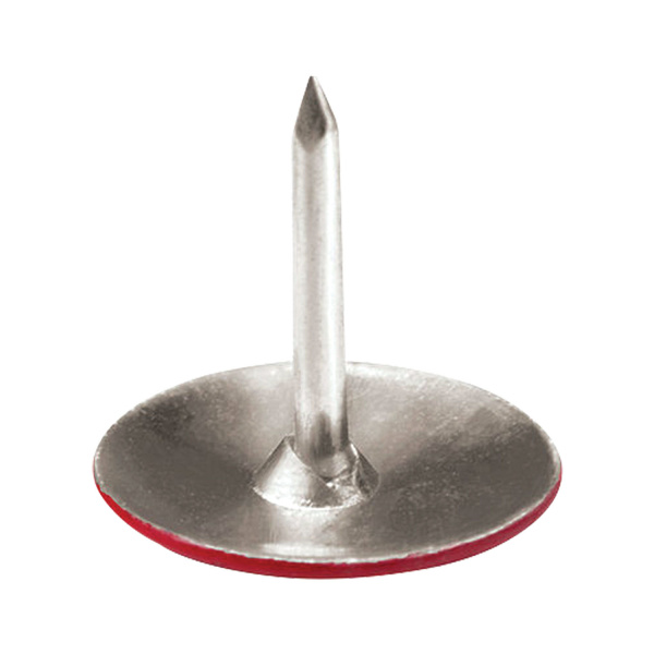 Кнопки канцелярские BRAUBERG, металлические, цветные, 10 мм, 50 шт., в картонной коробке, 220554 - Кнопки канцелярские