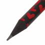 Карандаш чернографитный BRAUBERG "PREMIUM TURKEY", 1 шт., "Hearts", НВ, ассорти, дисплей, 181560 - Карандаши чернографитные