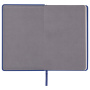 Ежедневник датированный 2024 А5 138x213 мм, BRAUBERG "Original", под кожу, синий/серый, 114942 - Ежедневники с покрытием "под кожу и ткань"