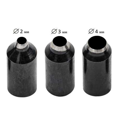 Дырокол для создания отверстий "Круг", диаметры 2 мм, 3 мм, 4 мм, ОСТРОВ СОКРОВИЩ, 663842, HCP-701 - Дыроколы фигурные для творчества