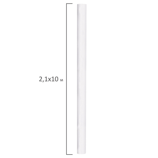 Холст в рулоне BRAUBERG ART CLASSIC, 2,1x10 м, грунт., 380 г/м2, 100% хлопок, среднее зерно, 191033 - Холсты