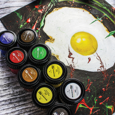 Гуашь художественная BRAUBERG ART CLASSIC, НАБОР 16 цветов в баночках по 22 мл, 191584 - Гуашь художественная в наборах