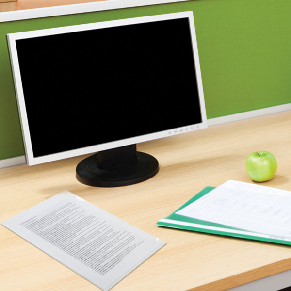 Папка-уголок BRAUBERG, прозрачная, 0,10 мм, 223966 - Папки-уголки пластиковые