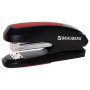 Степлер №24/6, 26/6 BRAUBERG "Extra", до 30 листов, черно-красный, 229085 - Степлеры настольные