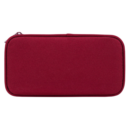 Пенал-косметичка BRAUBERG, 1 отделение, органайзер, полиэстер, 22x11,5x6 см, винный, 270845 - Пеналы мягкие
