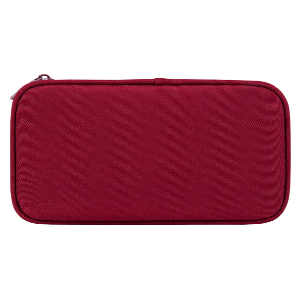Пенал-косметичка BRAUBERG, 1 отделение, органайзер, полиэстер, 22x11,5x6 см, винный, 270845 - Пеналы мягкие