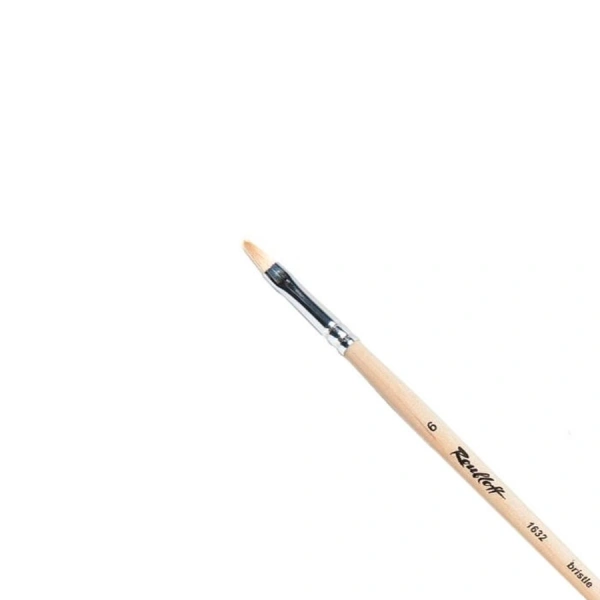 Кисть Roubloff щетина овальная №6 серия 1632 - Кисти художественные из натурального волоса