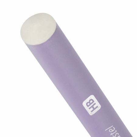 Карандаш чернографитный BRAUBERG "PREMIUM TURKEY", 1 шт., "Pastel", НВ, ассорти, дисплей - Карандаши чернографитные