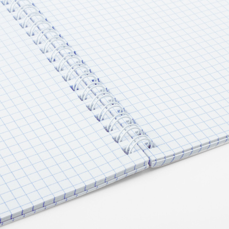 Тетрадь А5 120 л. BRAUBERG, гребень, клетка, "Unique Tone" (4 вида в спайке), 404445 - Тетради более 60 листов