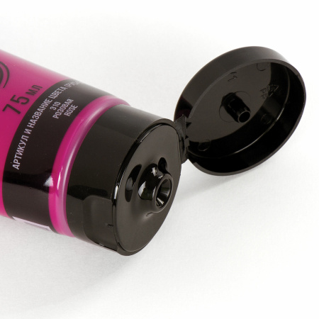 Краска акриловая художественная BRAUBERG ART CLASSIC, туба 75мл, РОЗОВАЯ, 191085 - Акриловые краски художественные поштучно