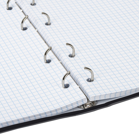 Тетрадь на кольцах А5 (165х215 мм), 120 листов, твердый картон, клетка, BRAUBERG, Beauty, 404082 - Тетради на кольцах и сменные блоки к ним