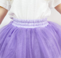 Юбка нарядная из фатина сиреневая - Юбки