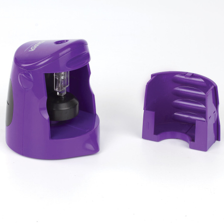 Точилка электрическая ЮНЛАНДИЯ "Монстрик", питание от 4 батареек АА, дополнительное сменное лезвие, 228428 - Точилки электрические