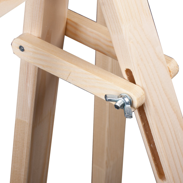 Мольберт напольный «Ученический», размер полок 130 см, угол 50-90°, в собранном виде 66х183х88 см, 750 02-1 - Мольберты