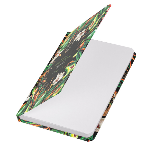 Ежедневник недатированный с резинкой, МАЛЫЙ ФОРМАТ А6 (109х148 мм), BRAUBERG, 128 л., "Авокадо", 114570 - Ежедневники с твердой обложкой